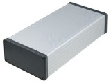 Carcasă Aluminiu Gri 103x220x53mm