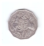 Moneda Australia 50 cents/centi 1976, stare buna, curata