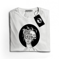 Tricou casual din bumbac 100% de barbati marimea M Flowering baby