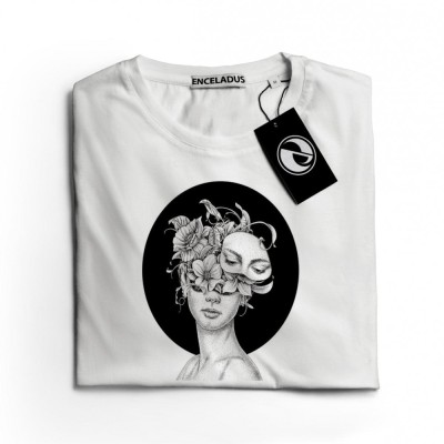 Tricou casual din bumbac 100% de barbati marimea XL Flowering baby foto