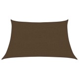 Cumpara ieftin Panza parasolar, maro, 3/4x2 m, HDPE, 160 g/m&sup2;