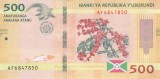 Bancnota Burundi 500 Franci 2018 - PNew UNC