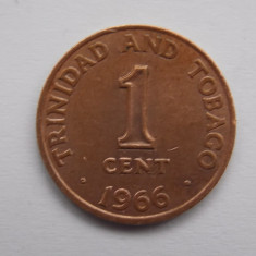 1 CENT 1966 TRINIDAD TOBAGO