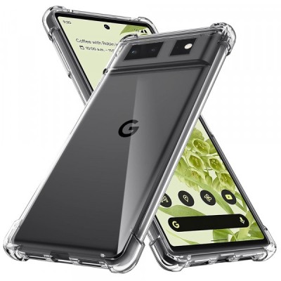Husa pentru Google Pixel 6, Techsuit, Shockproof Clear, Transparenta foto