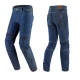 Cumpara ieftin Blugi (jeans) femei pentru scuter - motocicleta Seventy model SD-PJ8 tip Slim fit culoare: albastru (insertii Aramid Kevlar) XL