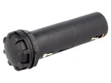 Suport Baterii Negru cu 2 Urechi pentru Lipire UL94V-0