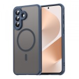 Husa MagSafe pentru Samsung Galaxy A57 5G, Techsuit, HaloFrost II, Bleumarin