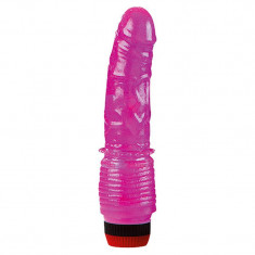 VIBRATOR JELLY PURPLE 18,5 cm foto