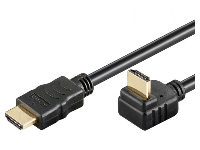 Cablu HDMI 1.4 5m Negru 270&deg;