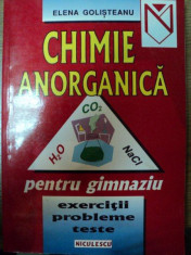 CHIMIE ANORGANICA PENTRU GIMNAZIU-ELENA GOLISTEANU foto