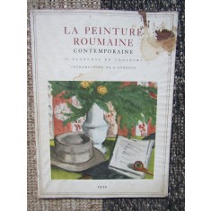LA PEINTURE ROUMAINE CONTEMPORAINE 1944 Pictura romaneasca prefata G. Oprescu