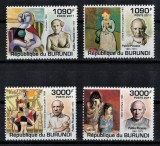 BURUNDI 2011 - Picturi, Picasso / serie completa MNH, Nestampilat