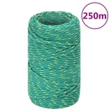 Cumpara ieftin Franghie de barca, verde, 2 mm, 25 m, polipropilena