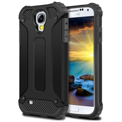 Husa pentru Samsung Galaxy S4 i9500 - Techsuit Hybrid Armor - Black foto