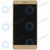 Huawei Honor 5X (KIW-L21) Capac frontal modul display + LCD + digitizer auriu
