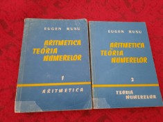 EUGEN RUSU - ARITMETICA SI TEORIA NUMERELOR (2 VOLUME )