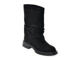 Cizme ALDO negre, 5XR032, din piele intoarsa