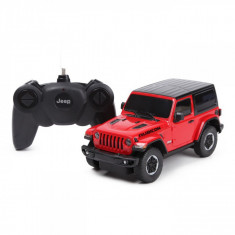 Masina Cu Telecomanda Jeep Wrangler Jl Rosu Scara 1 La 24 foto