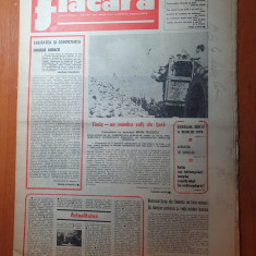 flacara 12 octombrie 1978-art. si foto gruslau salaj,judetul timis,n. stanescu