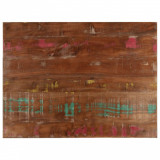 VidaXL Blat de masă,70x60x3,8 cm, dreptunghiular, lemn masiv reciclat