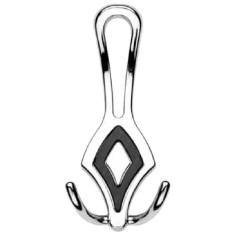 Cuier mare, din metal cu plastic OZS Nr. 3049, wenghe