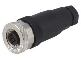 Conector M12 mufă PIN 3 mamă A-DeviceNet CANopen IP67, TE Connectivity