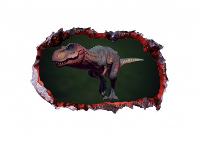 Sticker decorativ cu Dinozauri, 85 cm, 4430ST-1 foto
