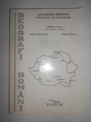 Sorina Vlad, Radu Sageata, Sorin Geacu - Geografi Romani (2000, Editura Semne) foto