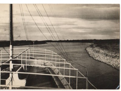 CPIB 15686 CARTE POSTALA - DELTA DUNARII. PE CANALUL SF. GHEORGHE, RPR foto