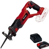 Einhell TE-AP 18 Li PXC + Starter Kit - Fierastrau sabie 22 mm + Set 1 acumulator si incarcator Li-Ion 18 V 2.5 Ah