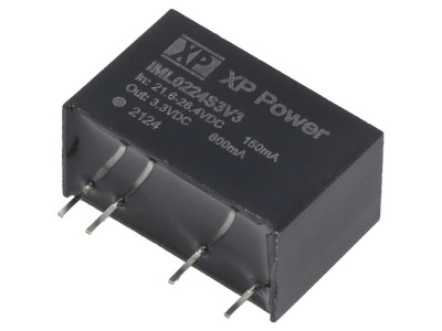 Convertor DC/DC 2W 3.3V 0,6A foto