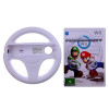 Joc Wii classic MARIO KART + 1 volan si pt wii Nintendo Wii U sau mini, Curse auto-moto, Multiplayer, 12+