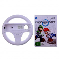 Joc Wii classic MARIO KART + 1 volan si pt wii Nintendo Wii U sau mini