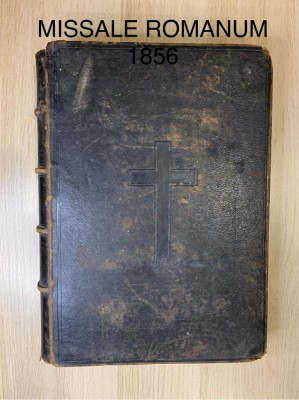 Missale Romanum, anul 1864, carte veche, rara foto
