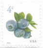 SUA (8) - Definitives, 2022 - valoarea de 4 c, uzata, Flora, Stampilat
