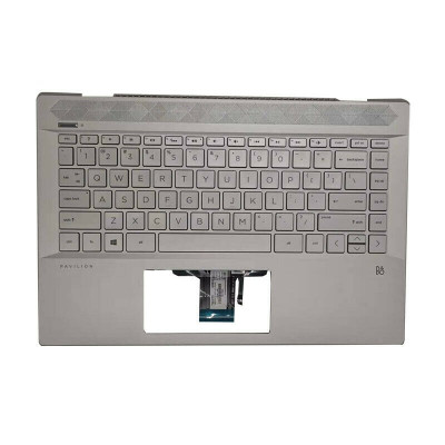 Carcasa superioara cu tastatura palmrest Laptop, HP, Pavilion 14-CE, TPN-Q207, 54G7ATATP10TEEP, 910300195620, DD1851, L19191-251, SP5CD8214Q9H, cu ilu foto