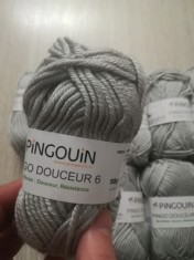 Fire Pentru Croșetat Douceur 6 100% Microfibră Acrilică Culoare Perla