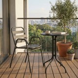 Cumpara ieftin Scaun Sussie pachet Gri inchis metalic 45x62x76cm