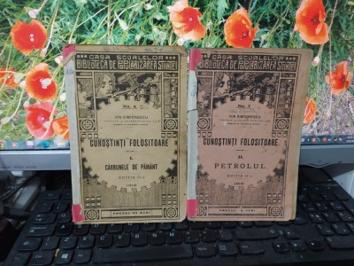 Ion Simionescu, Cunoștinți folositoare, I. Cărbunele de păm&amp;acirc;nt, II. Petrolul 177 foto