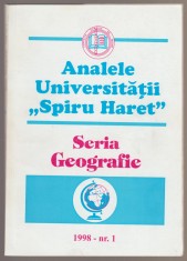 Analele Universitatii Spiru Haret - Nr. 1 / 1998 - Seria geografie
