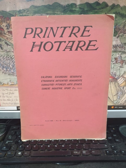 Printre Hotare. Călătorii. escursiuni..., Revistă ilustrată număr special Constanța, familia regală la Constanța, anul III nr. 4, 1910, 018