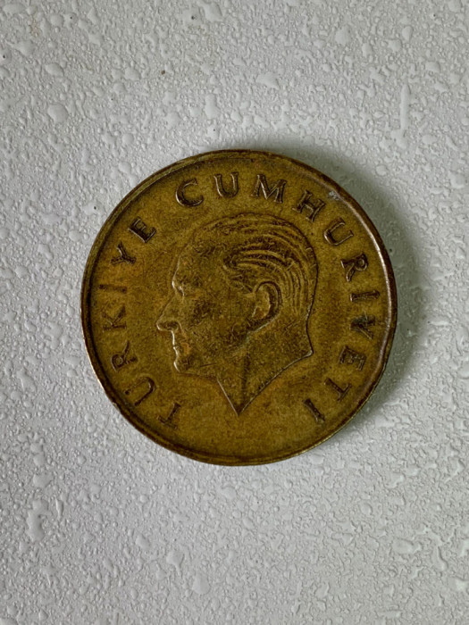Moneda 500 LIRE - 500 old lira - 1989 - Turcia - KM 989 (74)