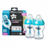 Biberon anticolici cu senzor de temperatura +0luni, 260ml, Tommee Tippee