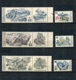 Cehoslovacia 1969 - Parcul National Tatra, flora, serie neuzata cu viniete