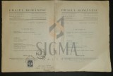 SIMION C. MANDRESCU ( Redactor ), REVISTA &quot; GRAIUL ROMANESC &quot; Organ al romanilor de peste hotare Aromani , nr. 11-12, 1932