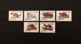 Serie Completă 6 Timbre Rom&acirc;nia 1997 Faună Mamifere Mici Neștampilate MNH - A992