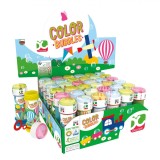 Jucărie Baloane de Spun, Bubble World, Multicolor, Capacitate 60ml,1 bucata