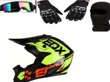 Cumpara ieftin Casca moto off road/atv/cross /enduro/+Ochelari+Manusi +cagula ,produse noi, marimi XS-S-M-L-XL