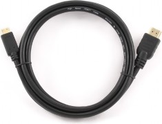 CABLU video GEMBIRD, adaptor HDMI (T) la Mini-HDMI (Type C)(T), 1.8m, rezolutie maxima 4K DCI (4096 x 2160) la 60 Hz, negru, &amp;quot;CC-HDMI4C-6&amp;quot; (timbru ver foto