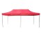 Cort tip pavilion, 3x6 m, fara pereti laterali, pliabil, poliester impermeabil, rosu